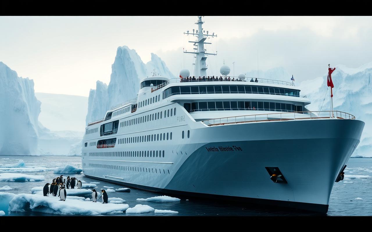 Antarctic Explorer — cruise ship on the Drake Passage & Southern Ocean
